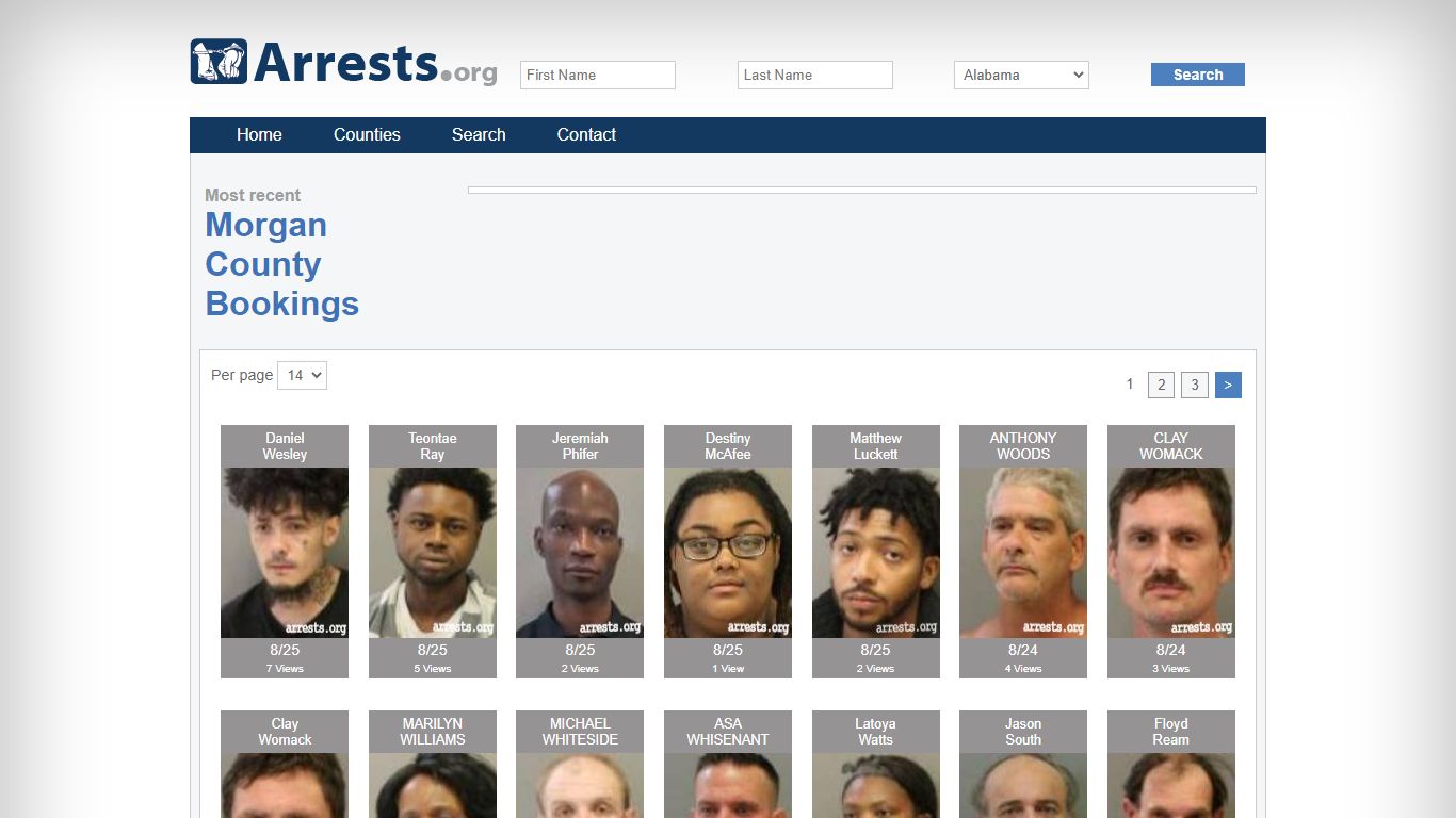 Morgan County Arrests and Inmate Search